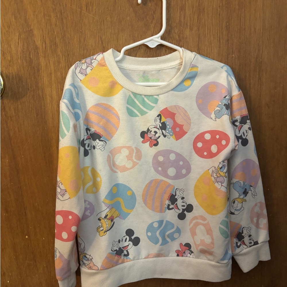 Disney Kids Colorful Mickey Mouse Sweatshirt